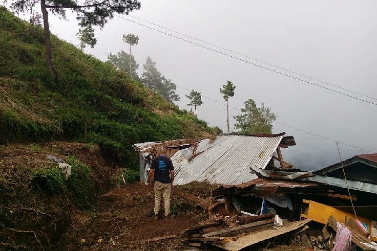IsraAID teams respond to Typhoon Mangkhut in September 2018. Credit: IsraAID.