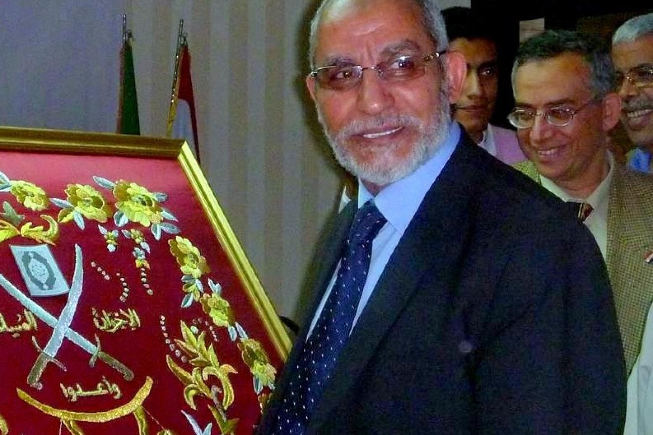 Mohamed Badia, leader of the Muslim Brotherhood, 2011. Credit: Wikimedia Commons.