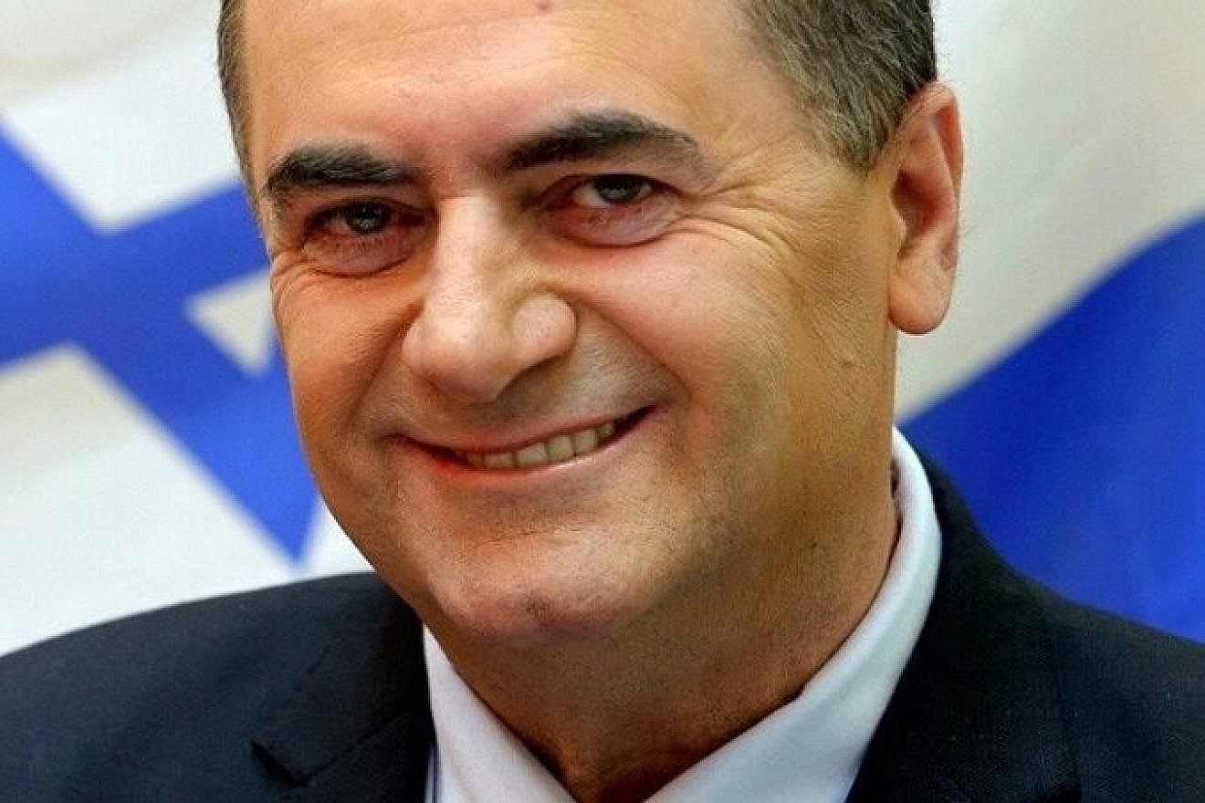 Yisrael Katz. Credit: Hebrew Wikipedia.