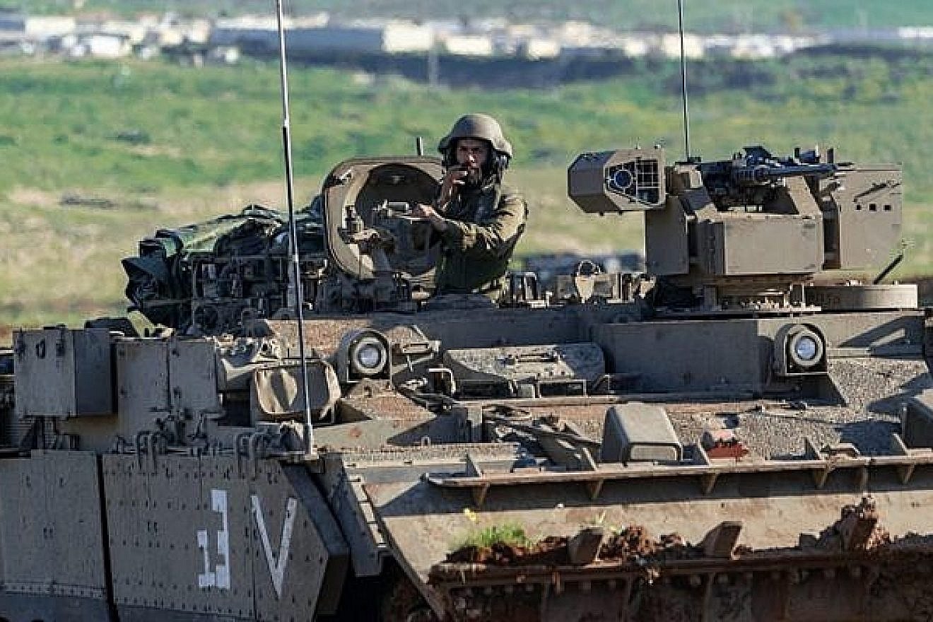 Israel Defense Forces soldiers on are seen during a military exercise in the Jordan Valley on Feb. 14, 2019. Credit: Israel Defense Forces.