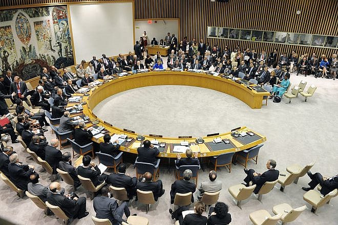 Then-British Foreign Secretary William Hague giving a speech at the U.N. Security Council Summit on “Ensuring the Security Council’s Effective Role in Maintaining International Peace and Security” on Sept. 23, 2010. Photo by Ky Chung/U.N.  via Wikimedia Commons.