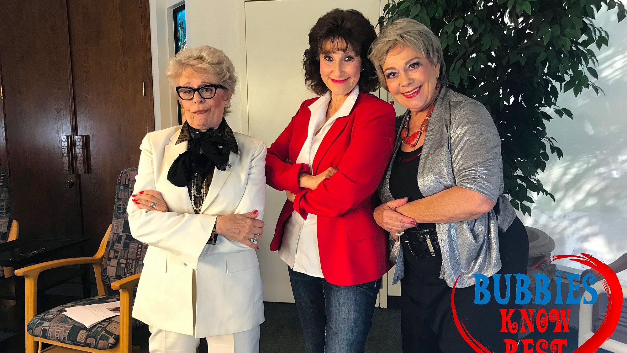From left: Bubbies S.J. Mendelson, Linda Rich and Bunny Gibson. Credit: JLTV.