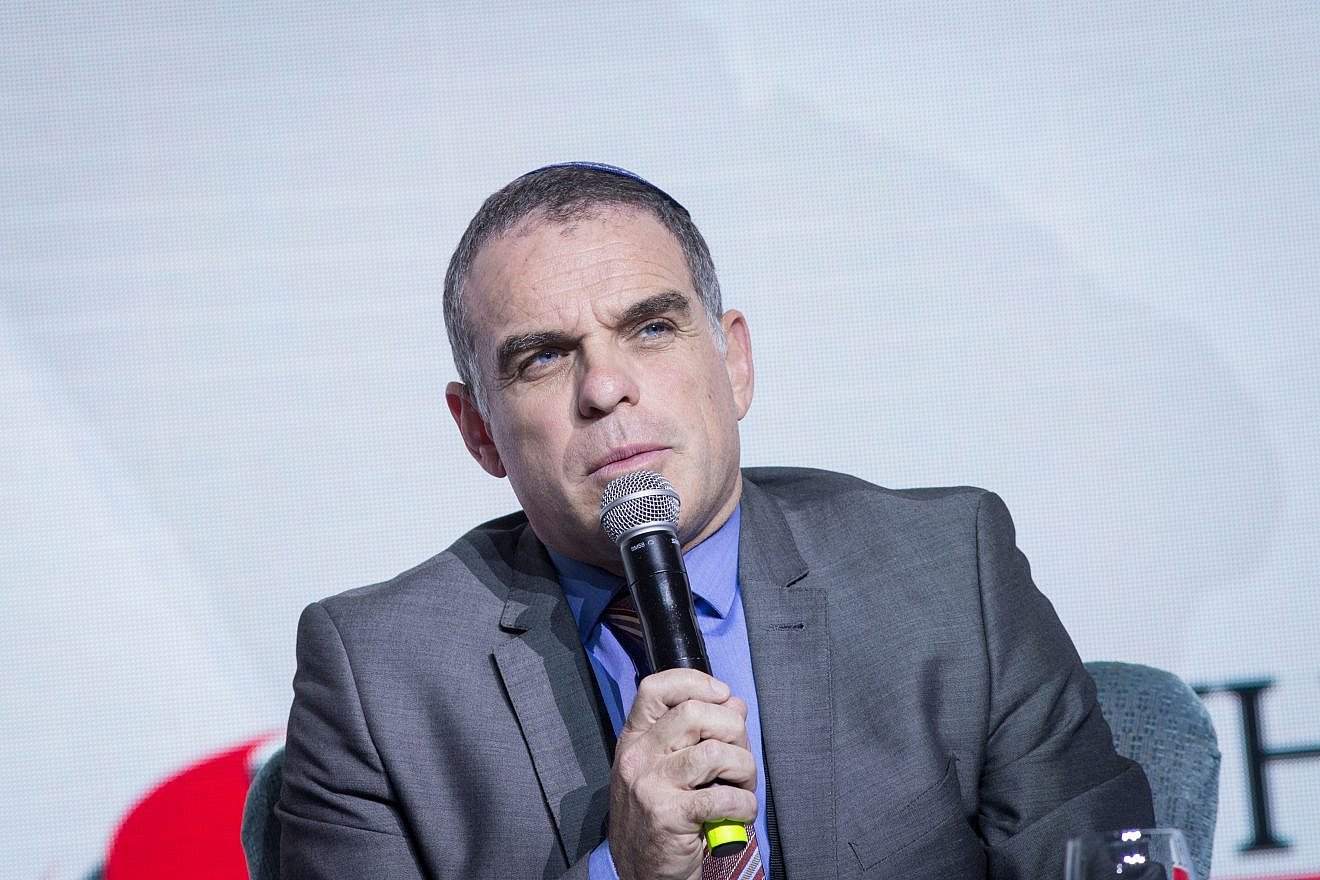 Head of the Efrat Regional Council Oded Revivi speaks at “The Jerusalem Post” Diplomatic Conference at Waldorf Astoria Hotel in Jerusalem on Nov. 21, 2018. Credit: Miriam Alster /Flash90.