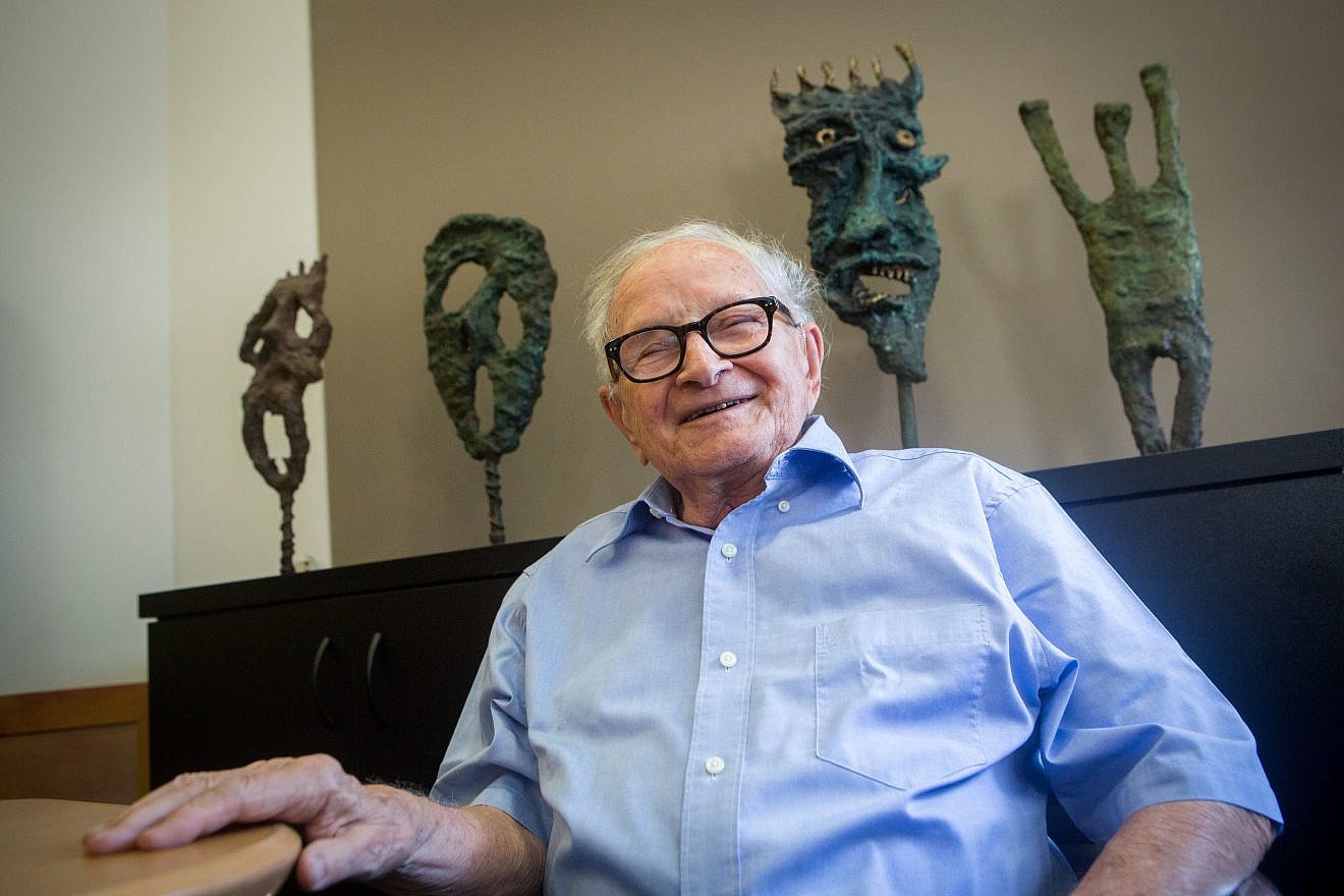 Rafi Eitan on Aug. 18, 2015. Photo by Miriam Alster/Flash90.