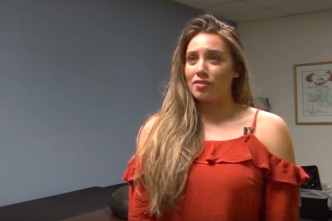 Belén Sisa, a campaign aide for Bernie Sanders's 2020 presidential campaign. Credit: Screenshot.