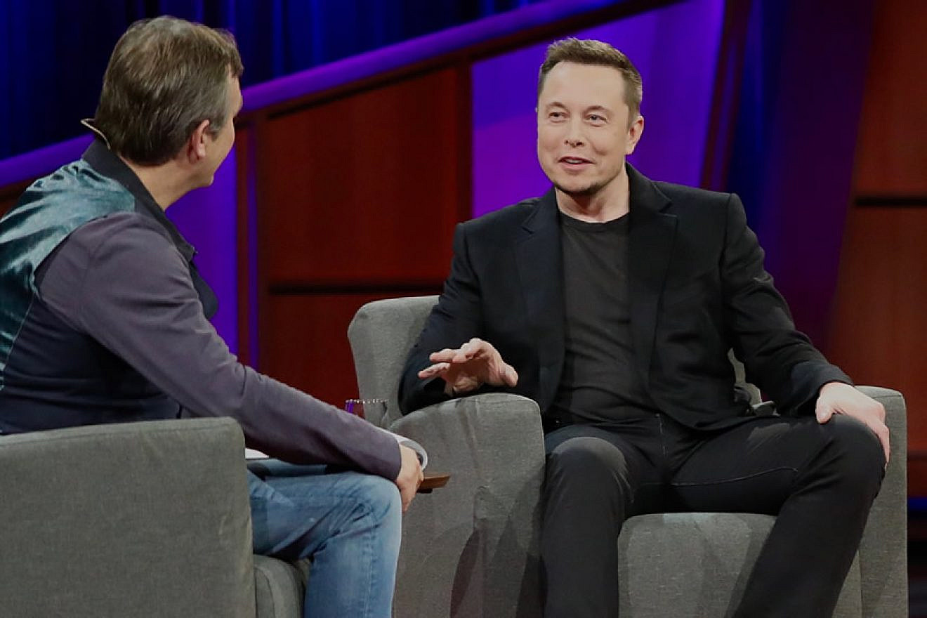 Elon Musk at TED 2017, April 28, 2017 Credit: Steve Jurvetson via Wikimedia Commons.
