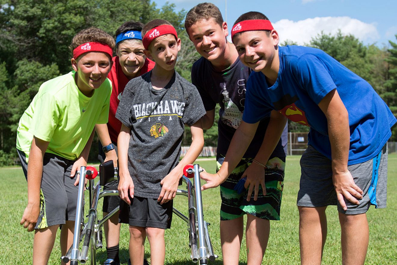 Summer camp should be a place where all kids can join in. To that end, a grant to the Foundation for Jewish Camp will make certain camps more accessible for children. Credit: JCC Camp Chi in Wisconsin.