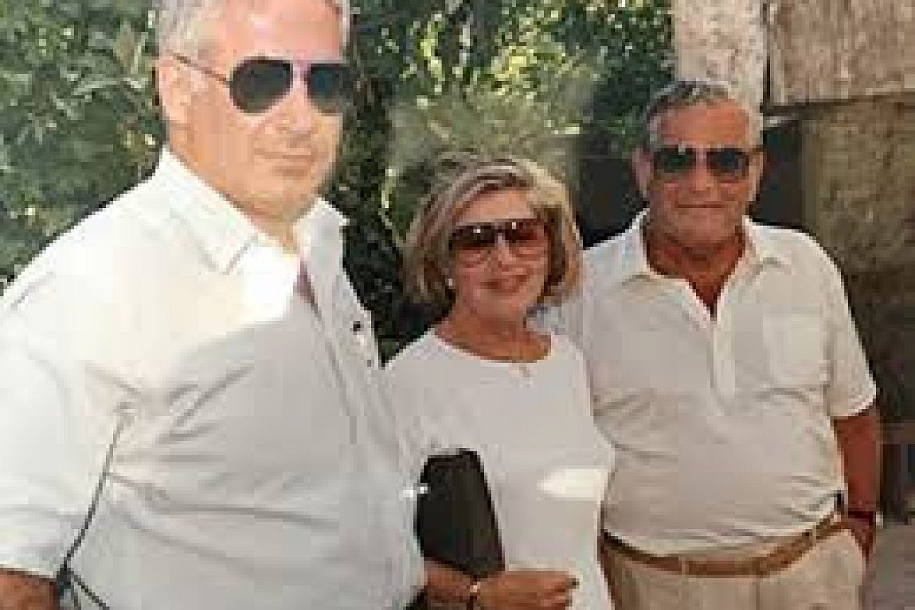 Israeli Prime Minister Benjamin Netanyahu (left) with Joe Mermelstein. Credit: Courtesy.