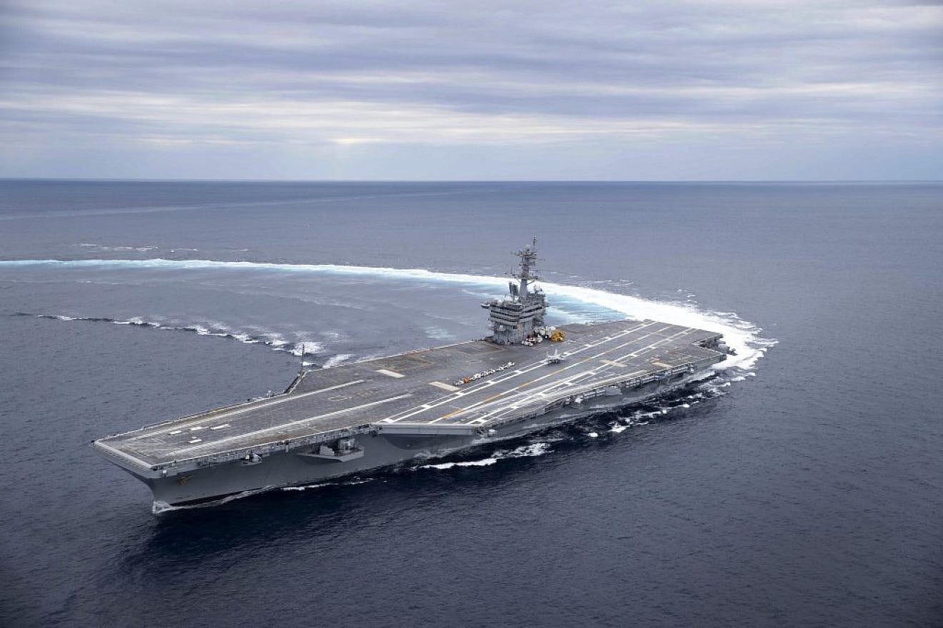Pentagon sends USS Abraham Lincoln to Middle East amid Iran turmoil