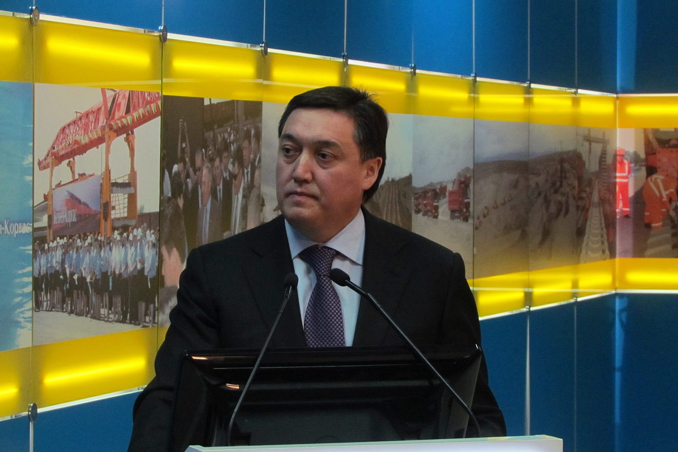 Kazakhstan Prime Minister Askar Mamin. Credit: Yakov Fedorov via Wikimedia Commons.