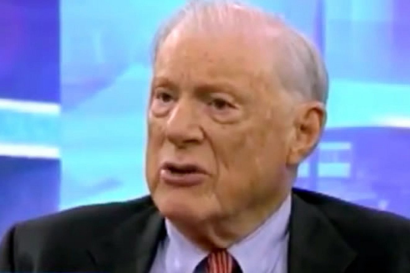 Human Rights Watch founder and longtime publisher Robert Bernstein. Credit: Screenshot.