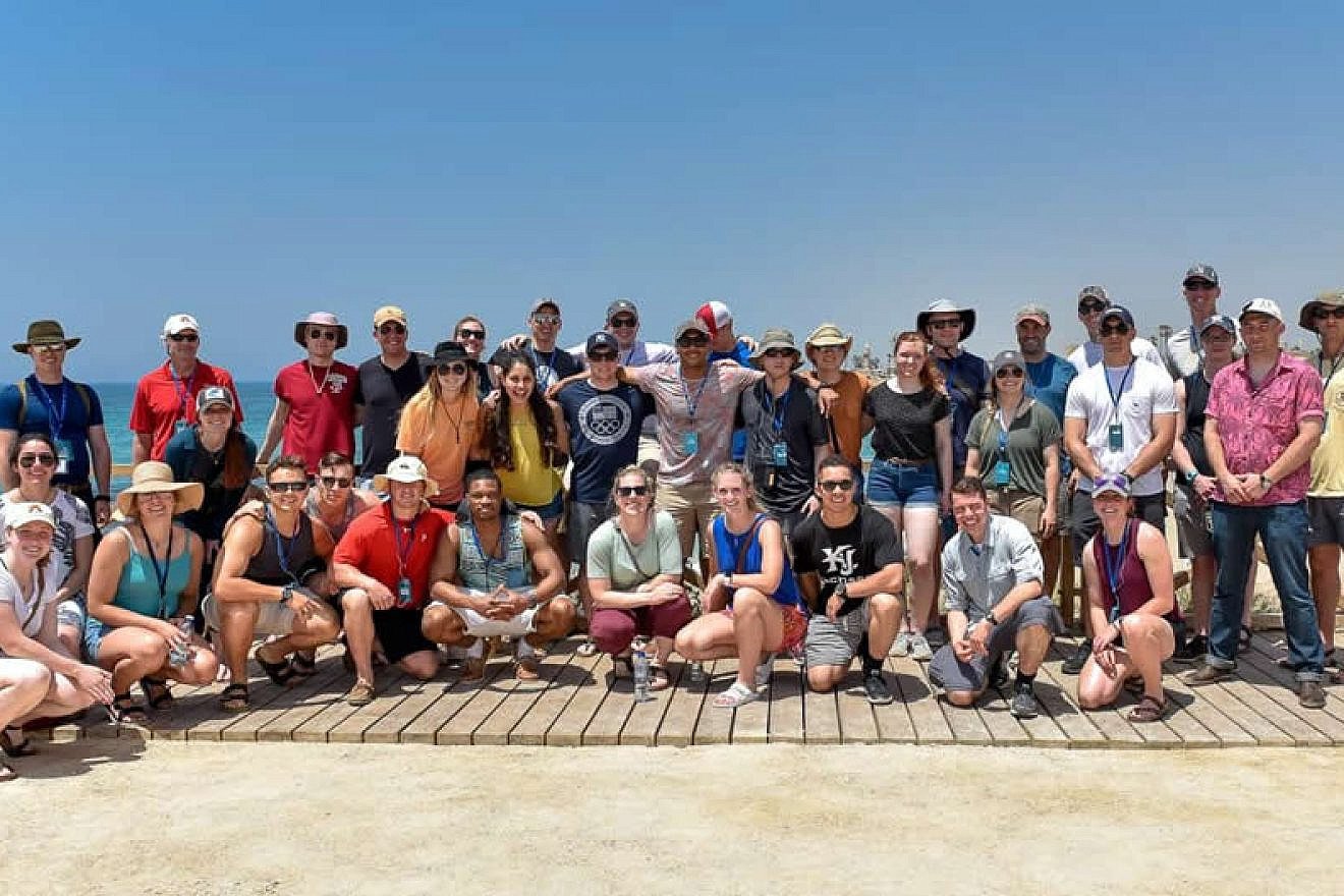 U.S. cadets and officers in Caesarea, May 30, 2019. Credit: Our Soldiers Speak.