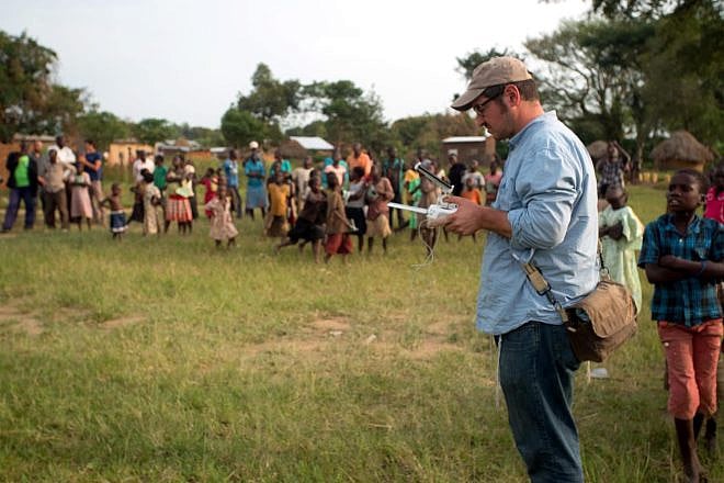 A still from the film "Sustainable Nation," which highlights Israeli water technology being used in the African country of Uganda. Credit: "Sustainable Nation."