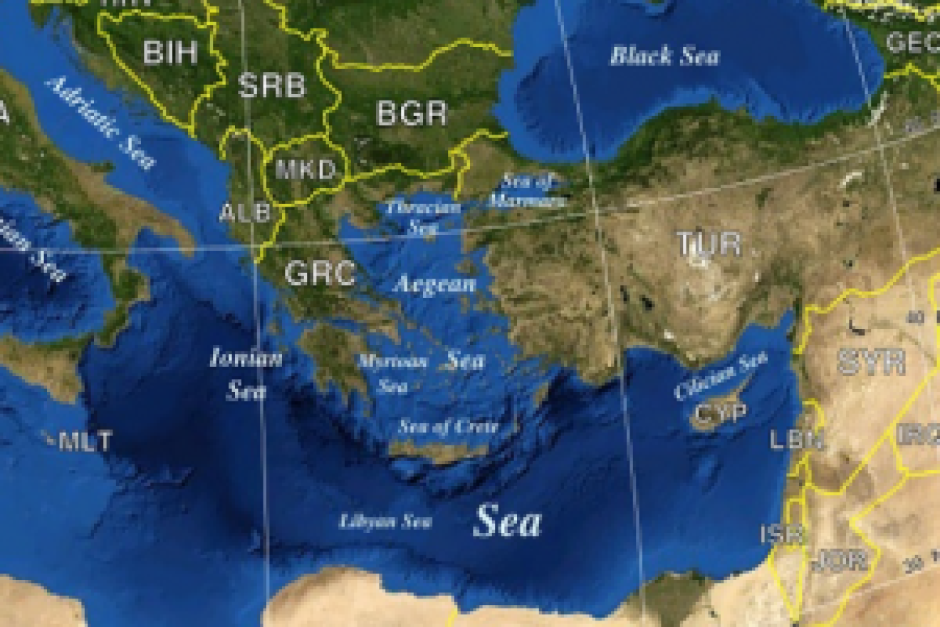 The Eastern Mediterranean. Credit: Pixabay.