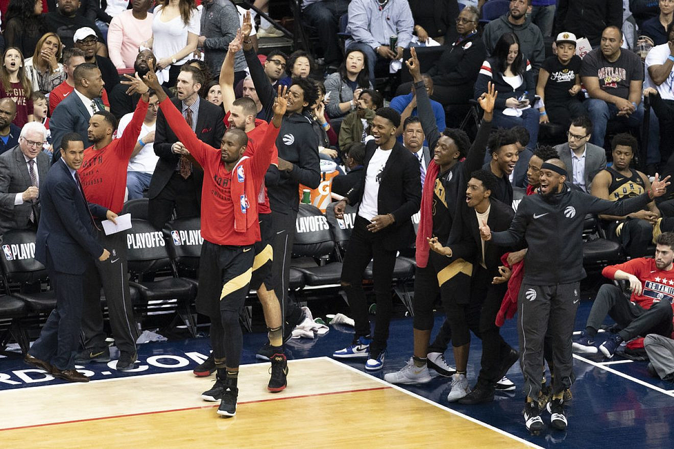 Toronto Raptors vs. the Washington Wizards on April, 27, 2018. Credit: Flickr.