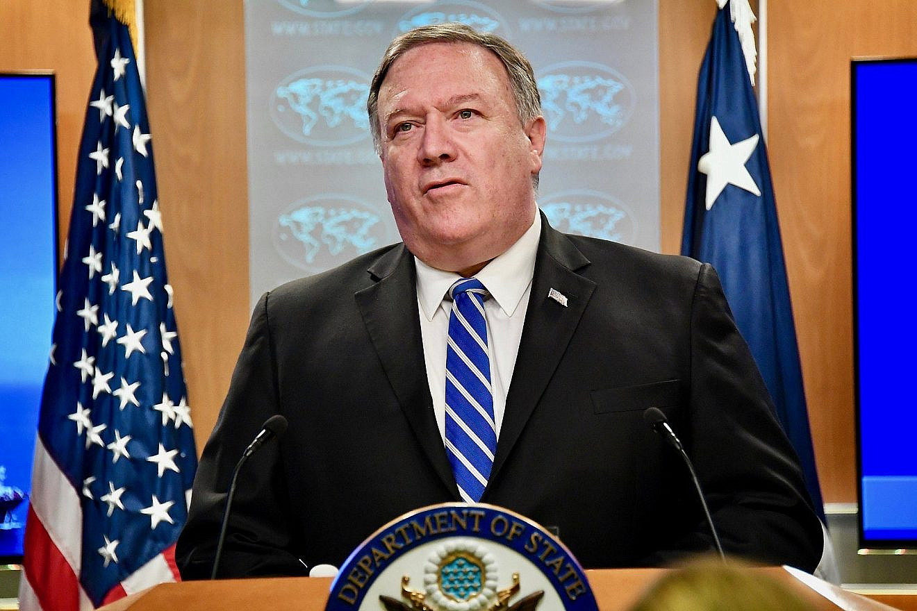 U.S. Secretary of State Mike Pompeo delivers remarks to the media in the press briefing room at the U.S. Department of State in Washington, D.C., on June 13, 2019. Credit: State Department Photo by Michael Gross.