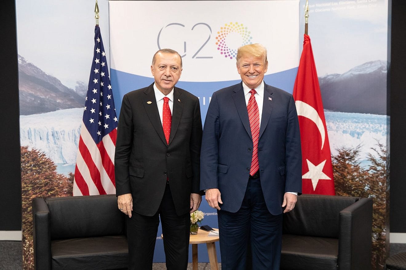 U.S. President Donald Trump participates in a bilateral meeting with Turkish President Recep Tayyip Erdoğan at the G20 Summit, Saturday, Dec. 1, 2018, in Buenos Aires, Argentina. Credit: Official White House Photo by Shealah Craighead.