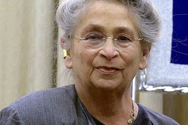 Nechama Rivlin. Credit: Spokesperson Unit of the President of Israel/Mark Neyman via Wikimedia Commons.
