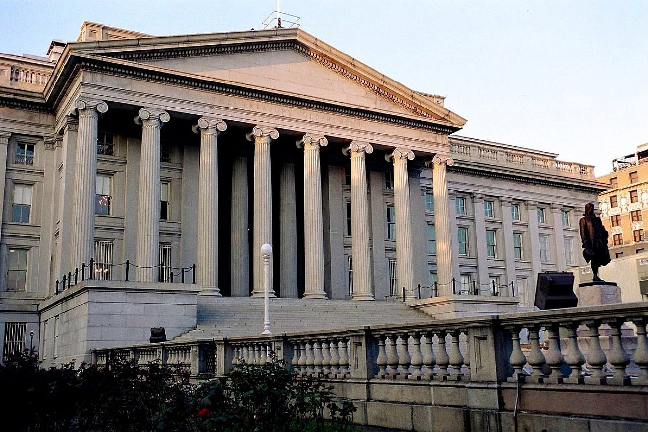 U.S. Department of Treasury headquarters in Washington, D.C. Credit: Wikimedia Commons.