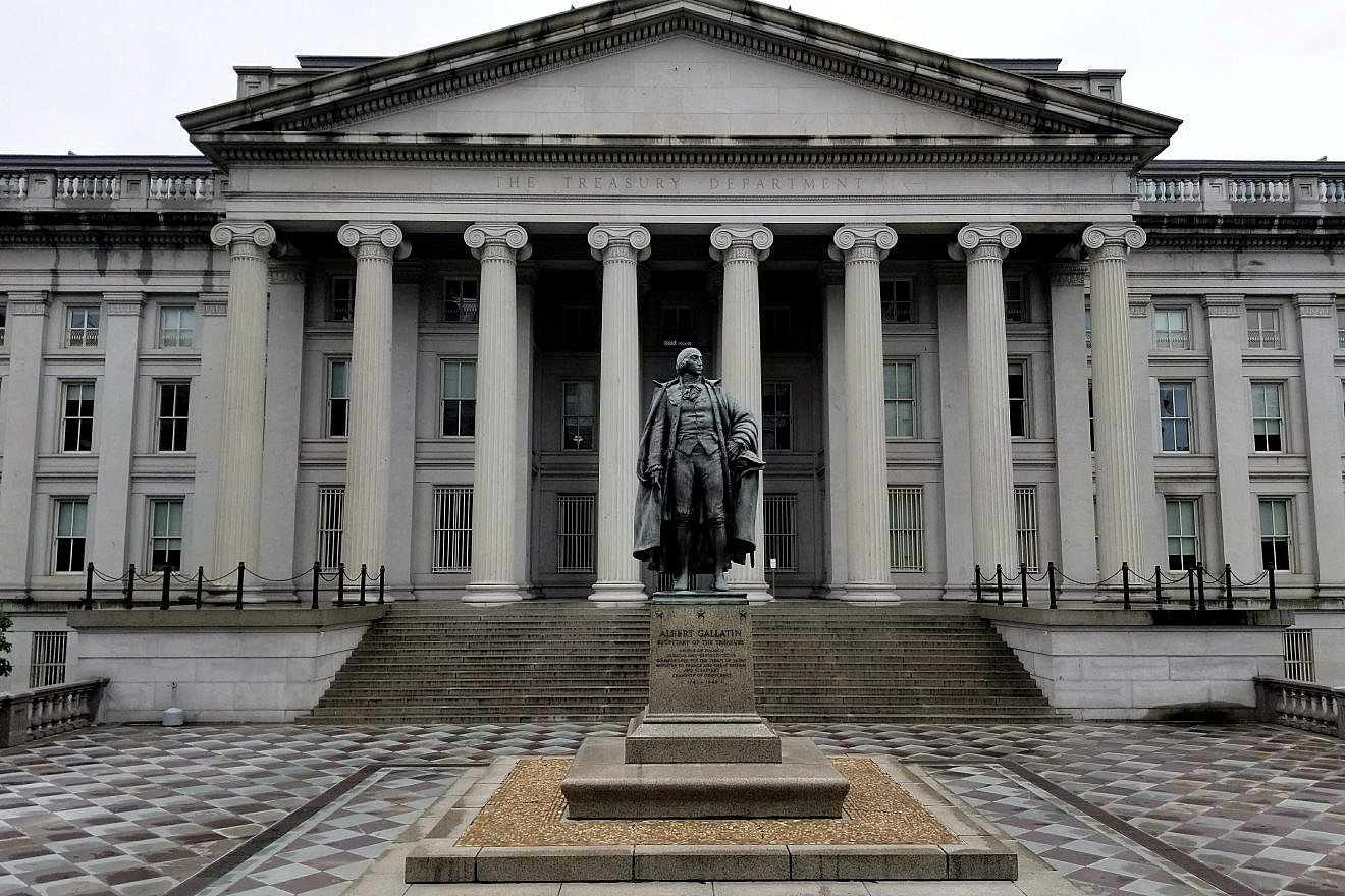 U.S. Department of Treasury headquarters in Washington, D.C. Credit: Wikimedia Commons.