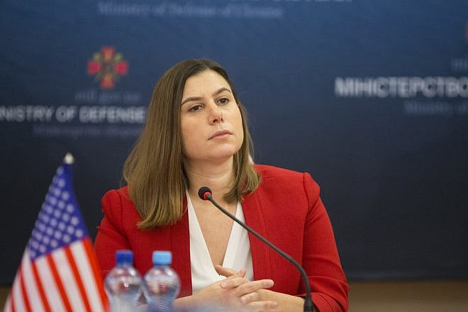 Rep. Elissa Slotkin (D-Mich.). Credit: U.S. Embassy in Kyiv, Ukraine.