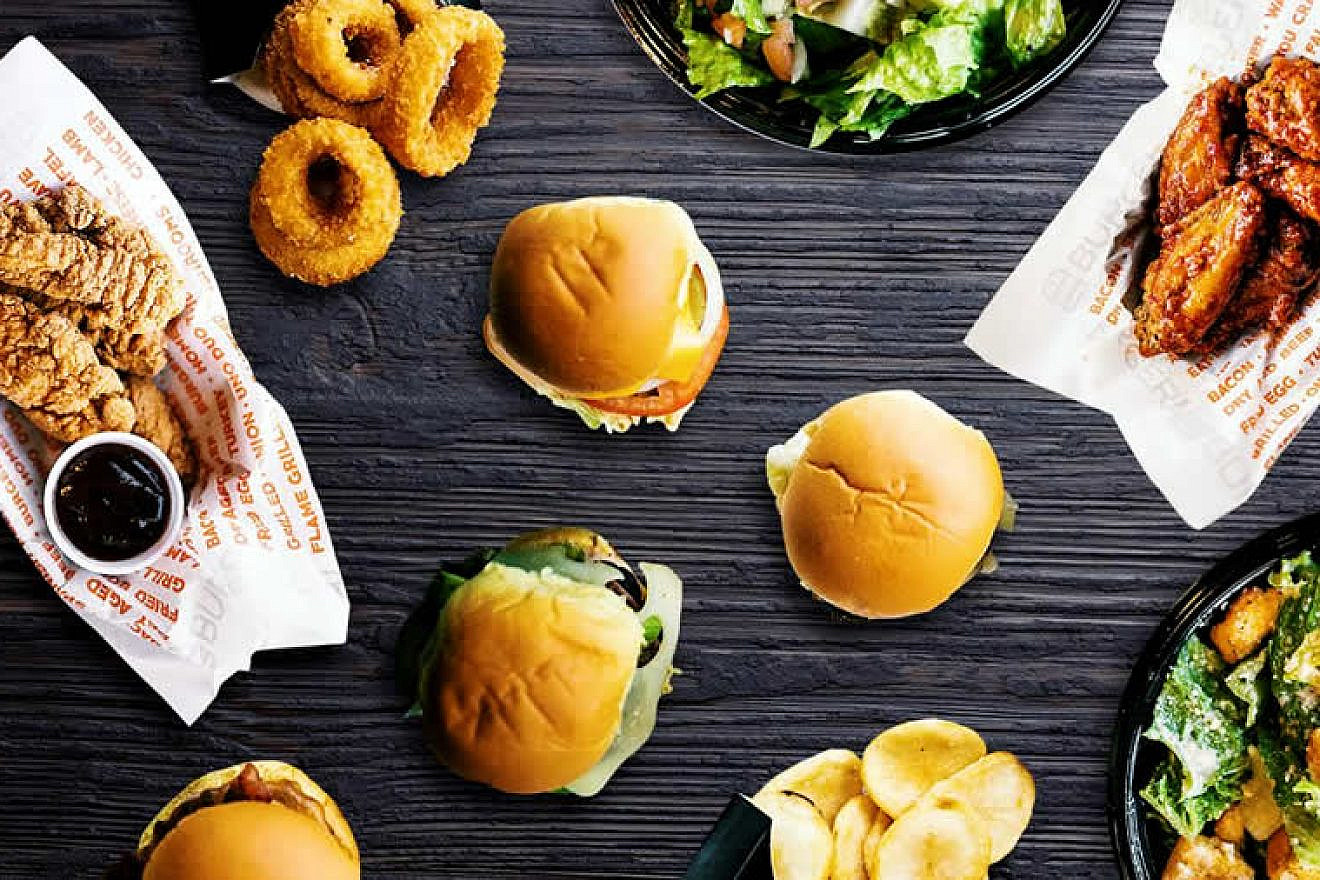 Menu items from the Israeli global chain Burgerim. Credit: Burgerim.com.