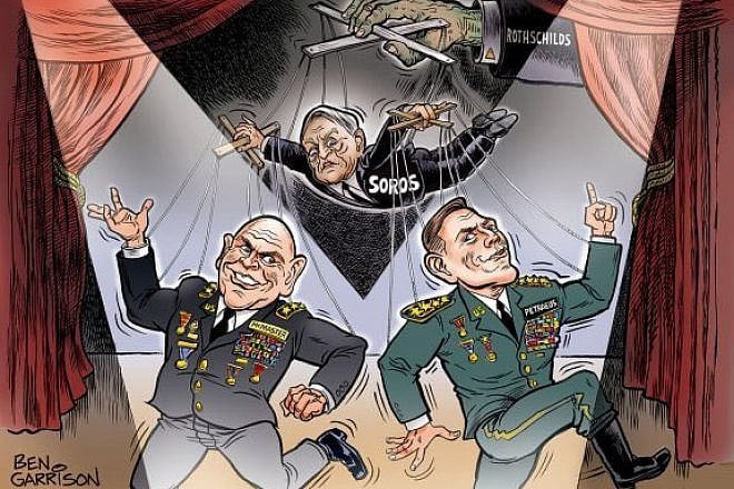A political cartoon by Ben Garrison, who was invited to the White House social-media summit scheduled for July 11, 2019. Source: Twitter.
