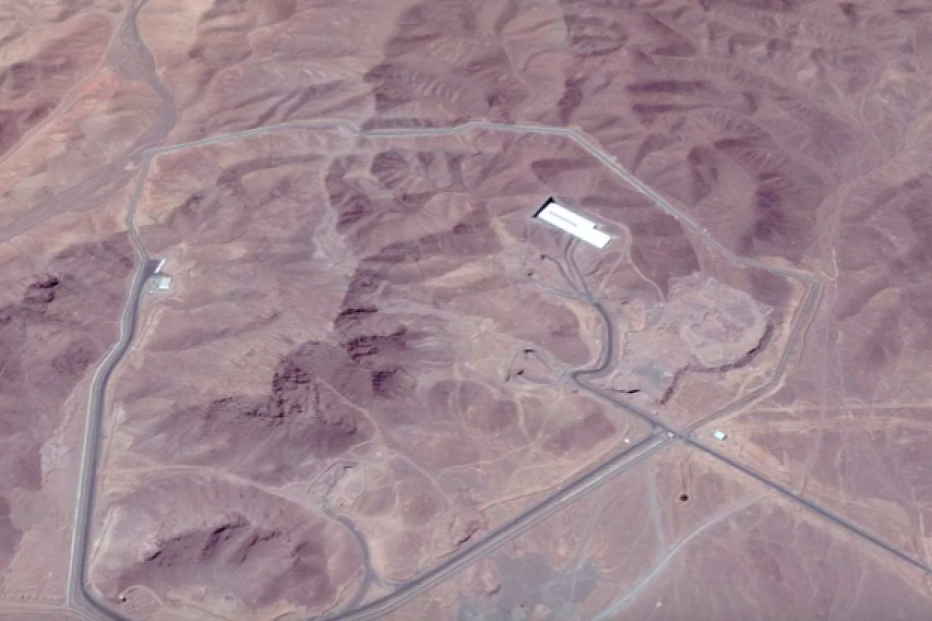 Iran’s Fordow fuel-enrichment plant. Source: Screenshot.