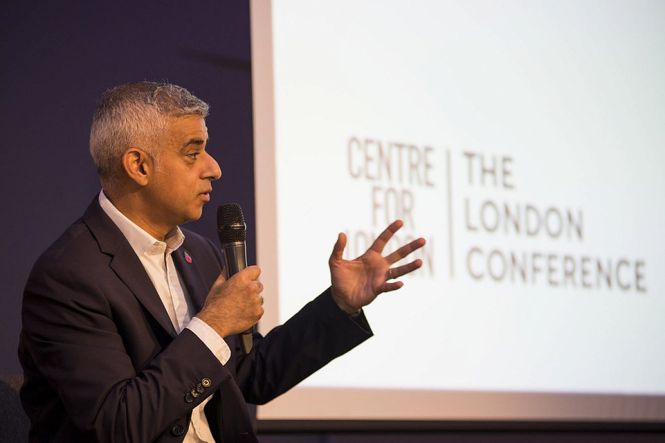 London Mayor Sadiq Khan. Credit: Flickr.