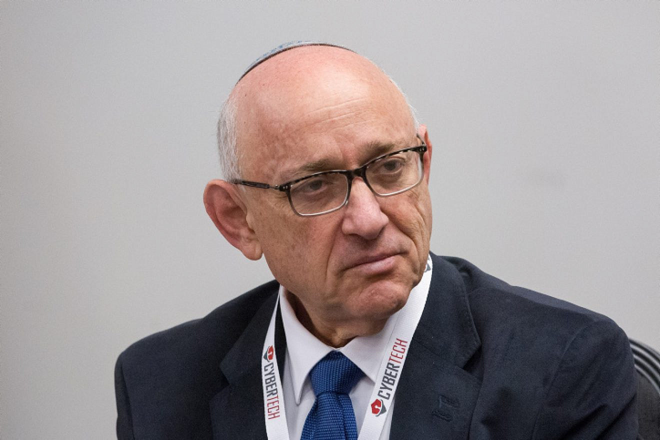 Israel's then-National Security Adviser Jacob Nagel attends the Cybertech Israel Conference and Exhibition in Tel Aviv on Jan. 26, 2016. Photo by Miriam Alster/Flash90.