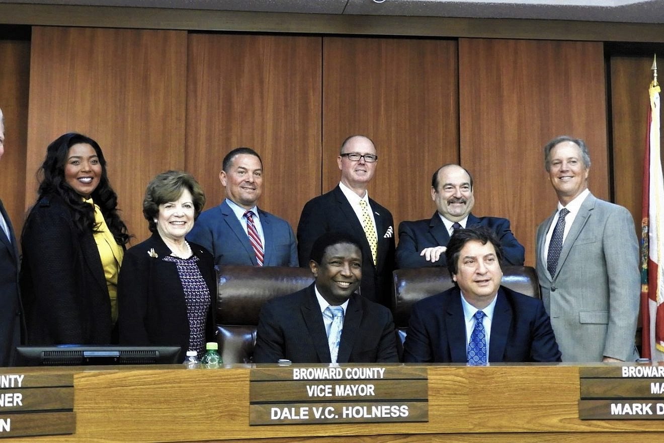 Florida's Broward County leadership. Source: Facebook.