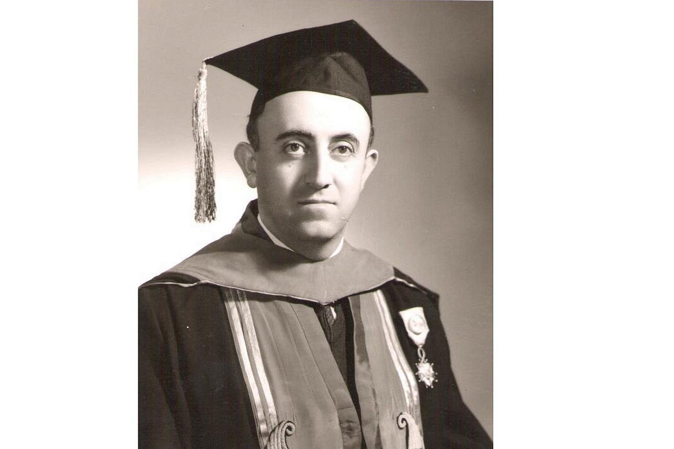Iranian Jewish scientist Dr. Iraj Lalezari. Credit: Courtesy.