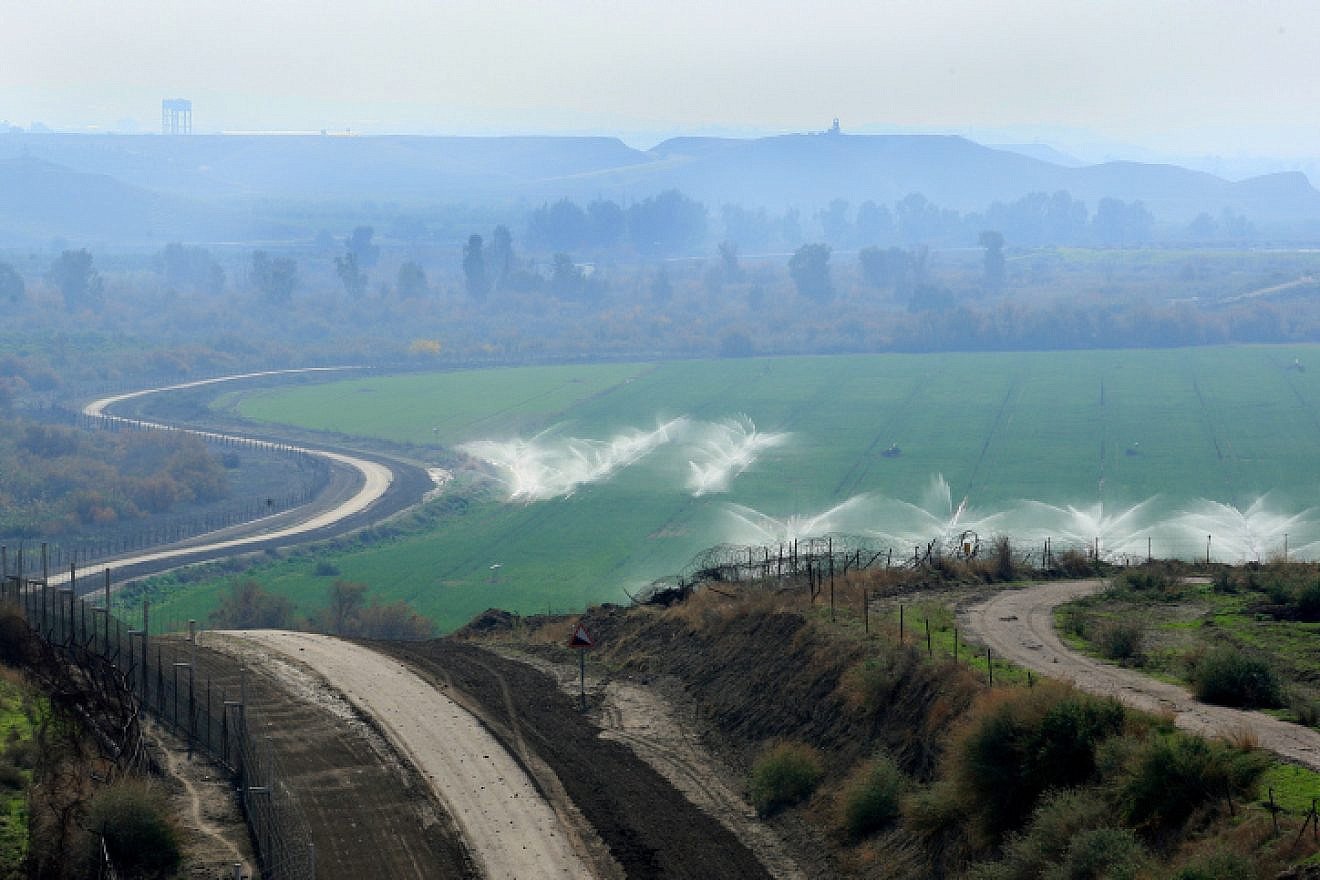 View of the Jordan Valley. Feb. 15, 2011. Photo by Moshe Shai/Flash90.
