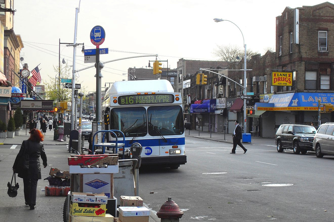Borough Park, a heavily Jewish neighborhood in Brooklyn, N.Y. Credit: Wikimedia Commons.