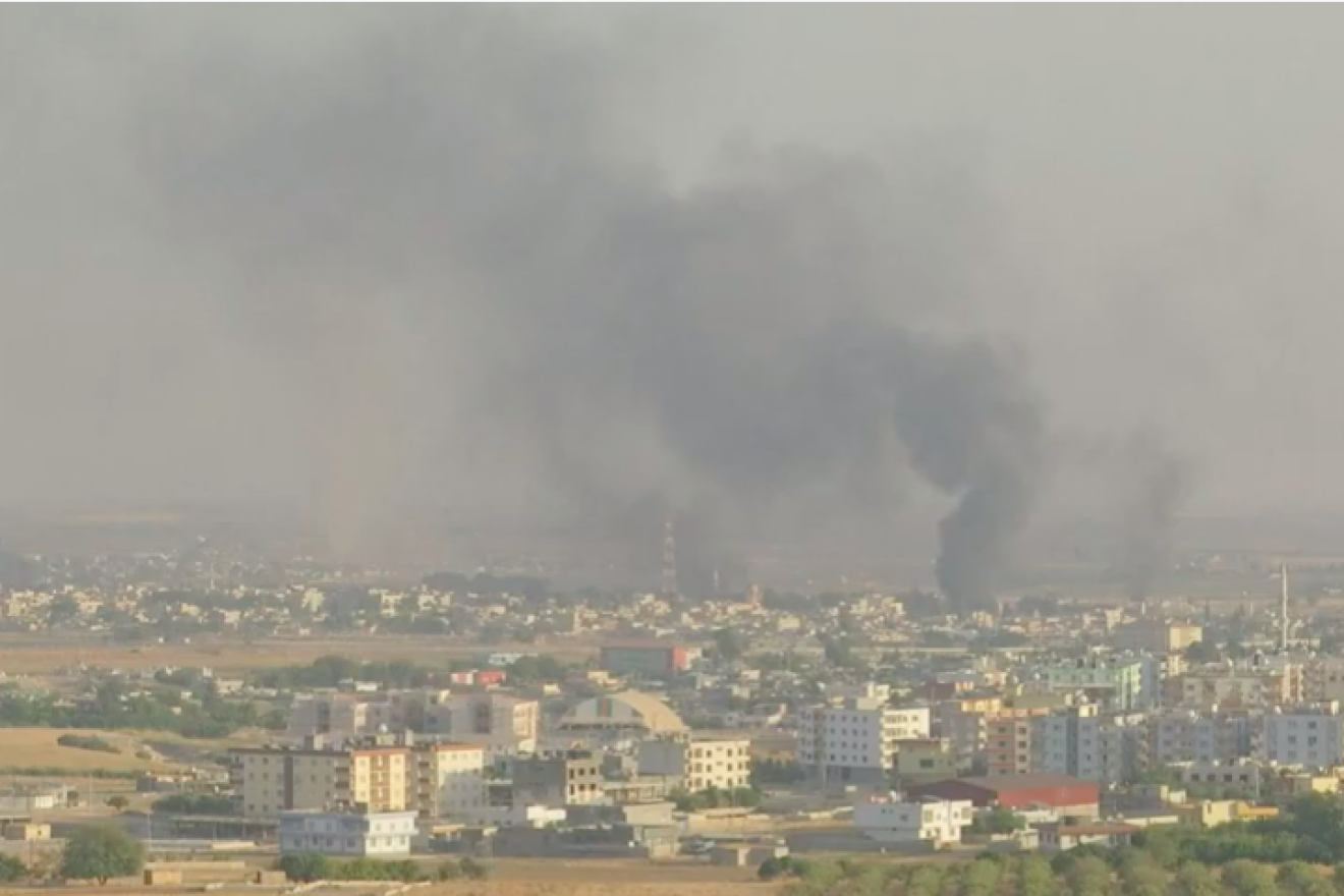 Turkey has invaded northern Syria, threatening the Kurdish population following U.S. forces withdrawing from the area earlier this week. Source: Screenshot.