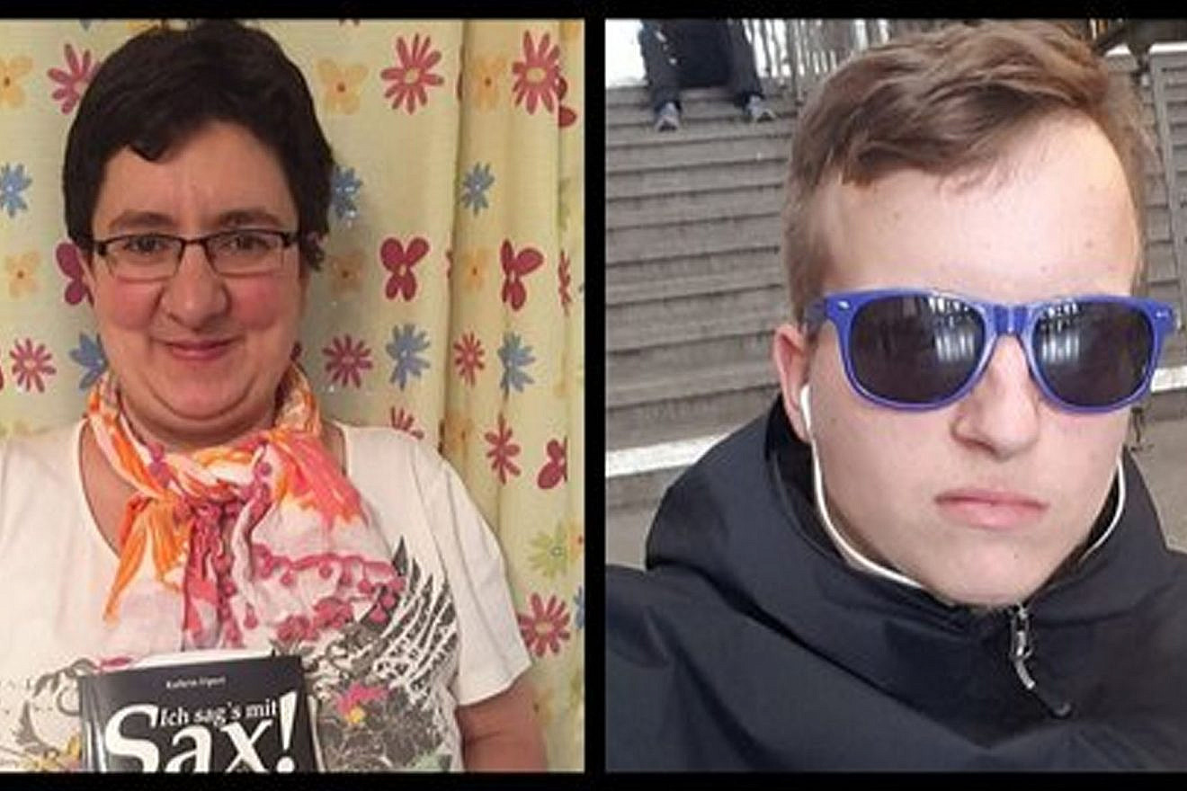 Jana Lange and Kevin S. have been identified as the two victims of attack in Halle, Germany, on Yom Kippur outside the synagogue and at a nearby kebab shop, Oct. 9, 2019. Source: Twitter.
