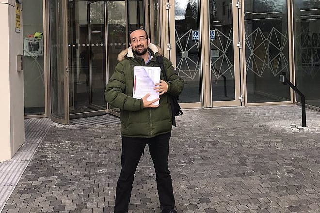 Yosef David has filed papers to challenge British Labour Party leader Jeremy Corbyn in the United Kingdom’s general elections on Dec. 12, 2019. Source: Twitter.