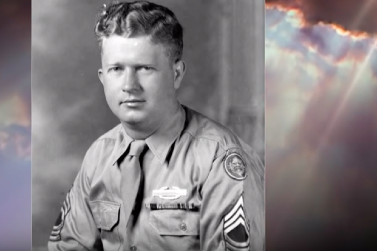 Master Sgt. Roddie Edmonds. Source: Screenshot.