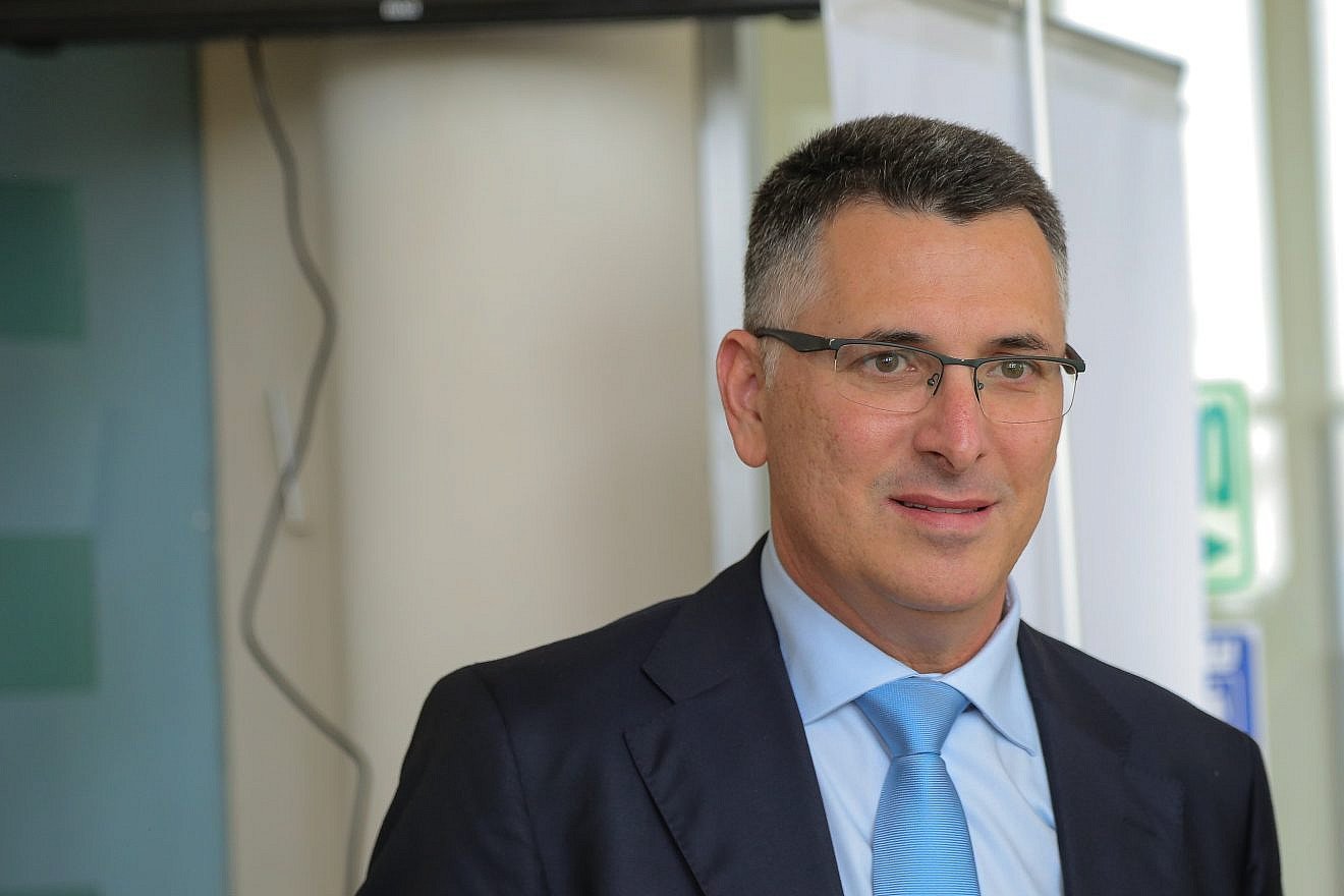 Likud Knesset member Gideon Sa’ar at a conference in the southern Israeli city of Ashkelon, Dec. 12, 2019. Photo by Flash90.