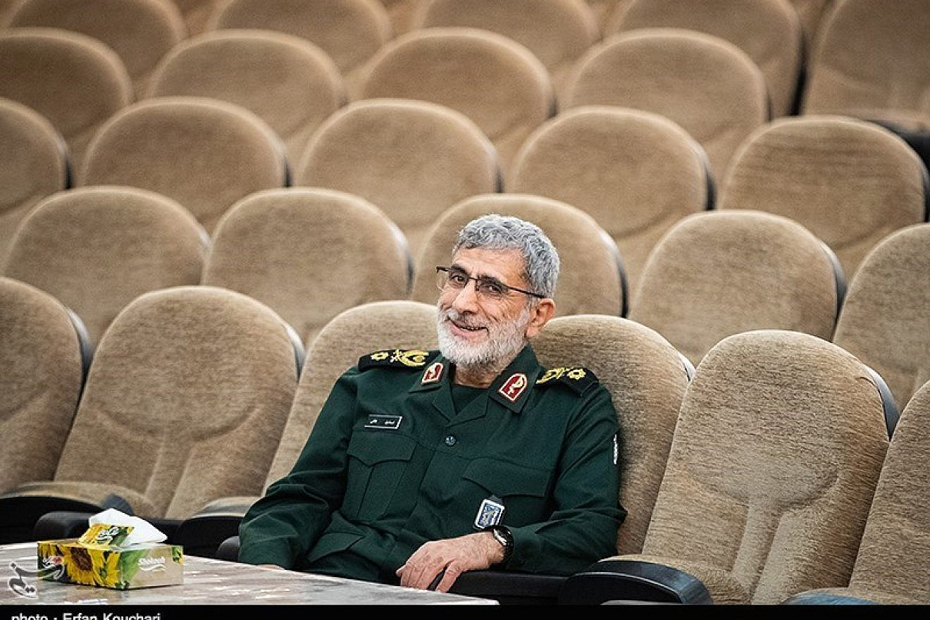 New commander of the Iranian Quds Force Brig. Gen. Esmail Ghaani. Credit: Erfan Kouchari via Wikimedia Commons.