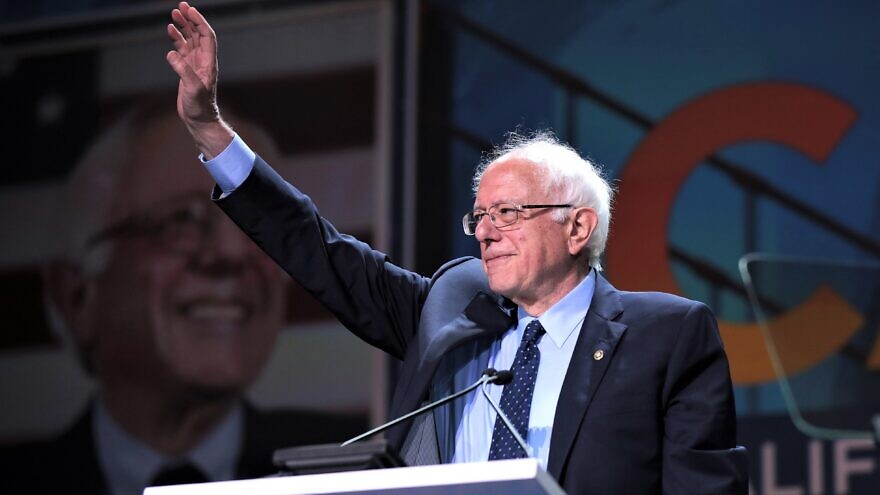 Vermont Sen. Bernie Sanders at the 2019 California Democratic Party State Convention at the George R. Moscone Convention Center in San Francisco, June 2, 2019. Credited: Gage Skidmore via Wikimedia Commons.