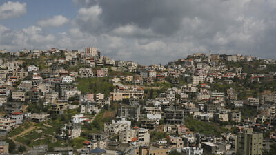 A view of Israel's largest Arab city, Umm al-Fahm. Photo by Matanya Tausig/Flash90.