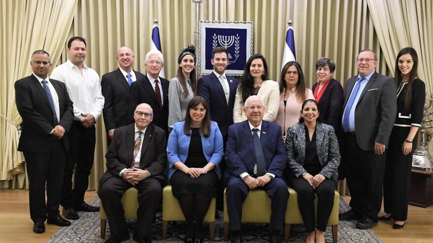 Participants in the Jerusalem conference “Keeping It in the Family: Strengthening the Israel-Diaspora Relationship,” aimed to explore the common bond between Israel and the Diaspora, Feb. 12, 2020. Photo by Mark Neyman/GPO.