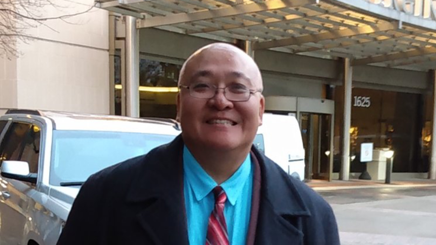 Virginia Congressional candidate and Georgetown University graduate student Heerak Kim. Source: @Heerak4Congress/Twitter.