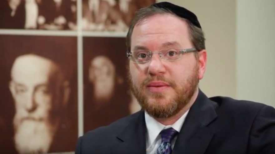 Rabbi Yehiel Kalish. Source: Screenshot.
