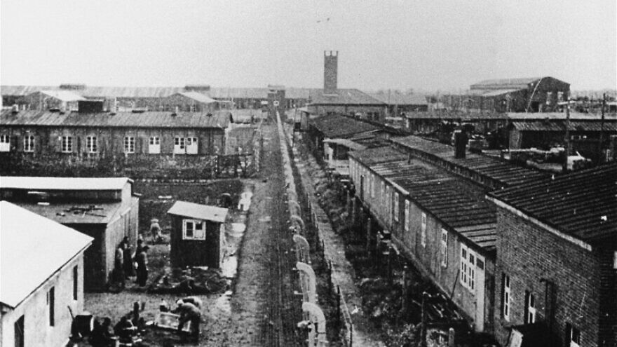 The Neuengamme network of Nazi concentration camps, with more than 85 satellite camps, near Meppen, Germany. Credit: United States Holocaust Memorial Museum.
