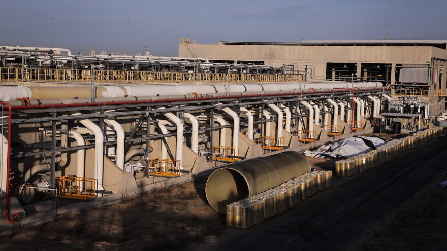 Israel's Sorek Desalination Plant on Nov. 22, 2018. Photo by Isaac Harari/Flash90.