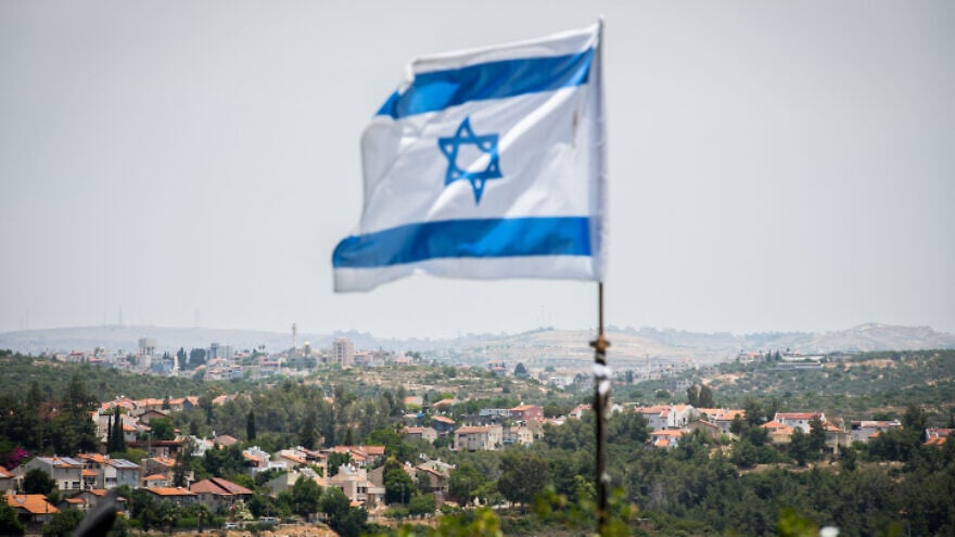 A general view of the Jewish community of Karnei Shomron in Samaria, June 4, 2020. Photo by Sraya Diamant/Flash90.