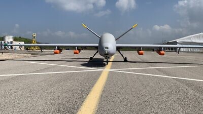 Israeli defense company Elbit Systems' Hermes 900 Unmanned Aircraft System. Credit: Elbit Systems