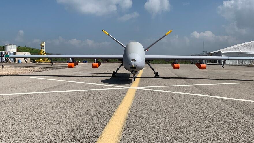 Israeli defense company Elbit Systems' Hermes 900 Unmanned Aircraft System. Credit: Elbit Systems